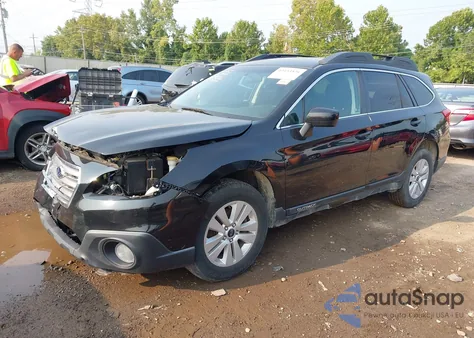 2017 Subaru Outback 2.5I Premium from USA, damaged, VIN 4S4BSACCXH3341314